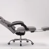 luxury flannel fabrics ergonomic sleeping recliner swivel sofa chair with footrest and headrest