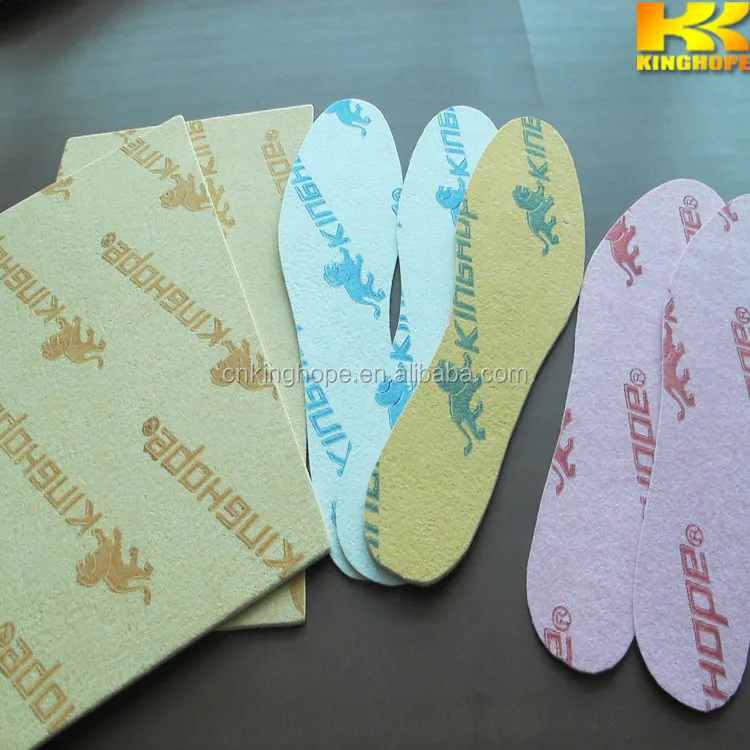 Good Hardness Fiber Insole Board Cellulose Texon Shoe Insole Sheet