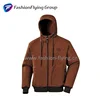 AM0127A Men's hooded wool jacket 2-layer fleece bonded jacket