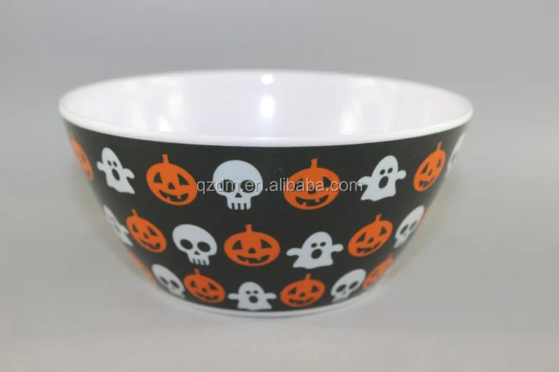 Melamine Hallowmas Bowl, Melamine Round Bowl