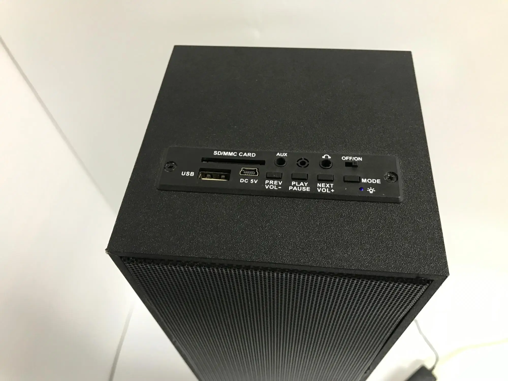 Karaoke Wireless Party Speaker Tower Rechargeable With Colorful Led