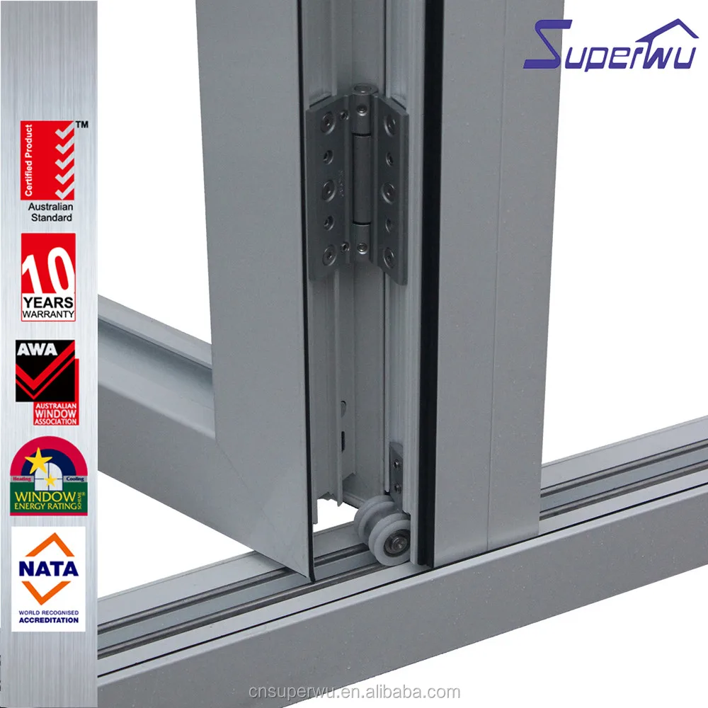 Germany most popular best quality custom aluminum bifolding doors