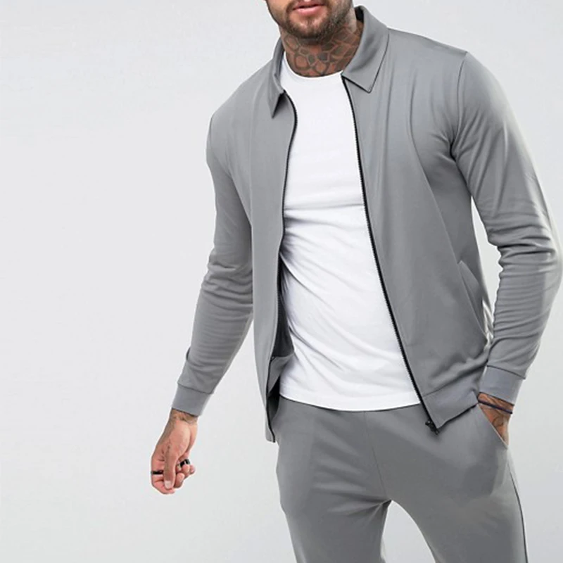 grey polo sweats