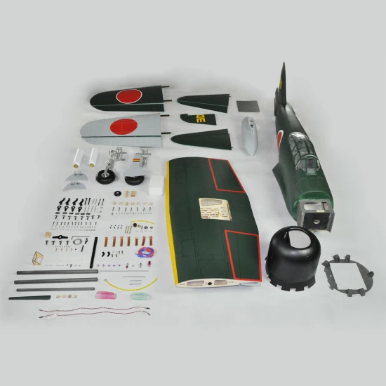 Large Scale Remote Control Plane Zero Fighter 91" 80100cc Fiberglass