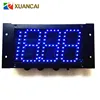 4Inch 18.88 Semi-outdoor Electronic Bard Controlling By Button Key 12V Digit LED Motorcycle racing car screen