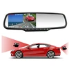 KOEN 1080P Full HD Video Dual Lens Recording Car Rearview Mirror Camera DVR (KS1845)
