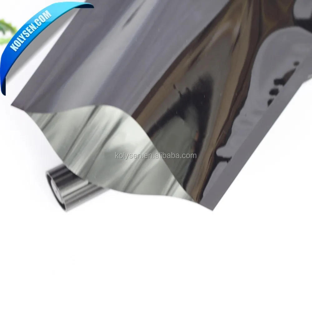top open aluminum foil bag heat sealing with clear window