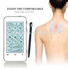 TENS Unit EMS Muscle Stimulator Upgraded Rechargeable Touchscreen Electronic Pulse Massager Machine ElectricRelief Device