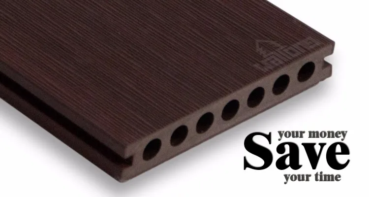 3rd Generation WPC New Tech plastic Wood composite decking