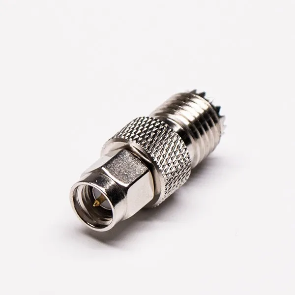 直射频同轴连接器 sma male to mini-uhf female adapter