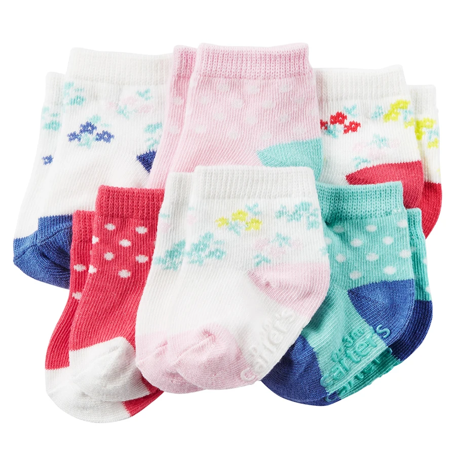 Custom Cute Design Baby Socks With Grip Infant Toddler Newborn Anti
