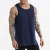 Latest Arrival Fashion Customized Breathable GYM Sportswear Cool Dry Fitness Singlet Men's Tank Tops