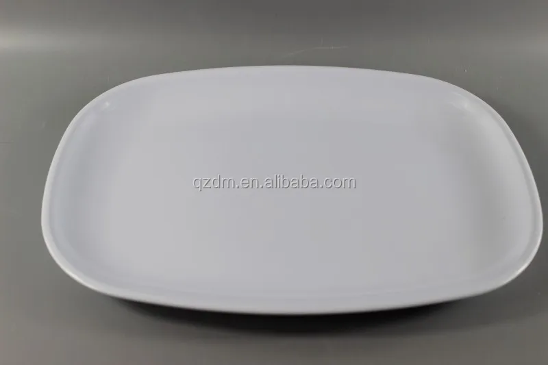 13.5" White Melamine dinner plate ,Melamine Unbreakable Dish
