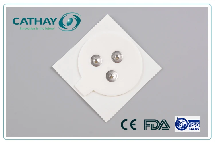 Factory Price Iso Certificated Disposable Dry Ecg Electrode With