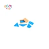 Wooden Montessori Toys Toddler Early Educational Learning Sensorial Material Box of Blue Triangles