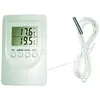 Indoor outdoor thermometer Carrefour Factory direct sale Temperature Alarm Setting TM201 with C and F unit switch