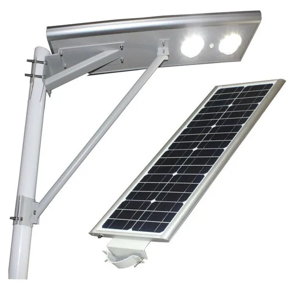 Long life span outdoor lamp led solar street light all in one 80w