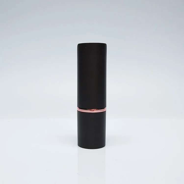 Metal Round Lip Balm Container Lipstick Tube Matte Aluminum Containers