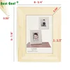 DIY Ready To Paint Unfinished Solid Wood Photo Picture Frames 5x7 Inch