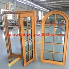 Janelas de casa de design da grade de janela meia lua