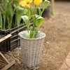 All kinds of shapes flower pots wholesale garden wicker