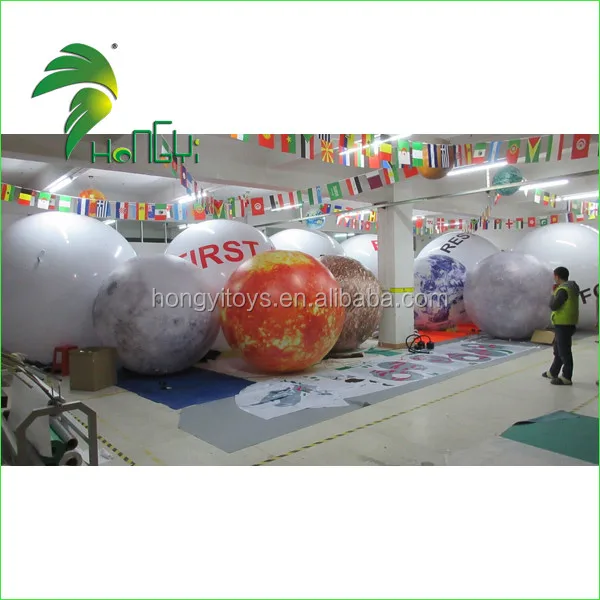 inflatable led lighting planet balloon (7)