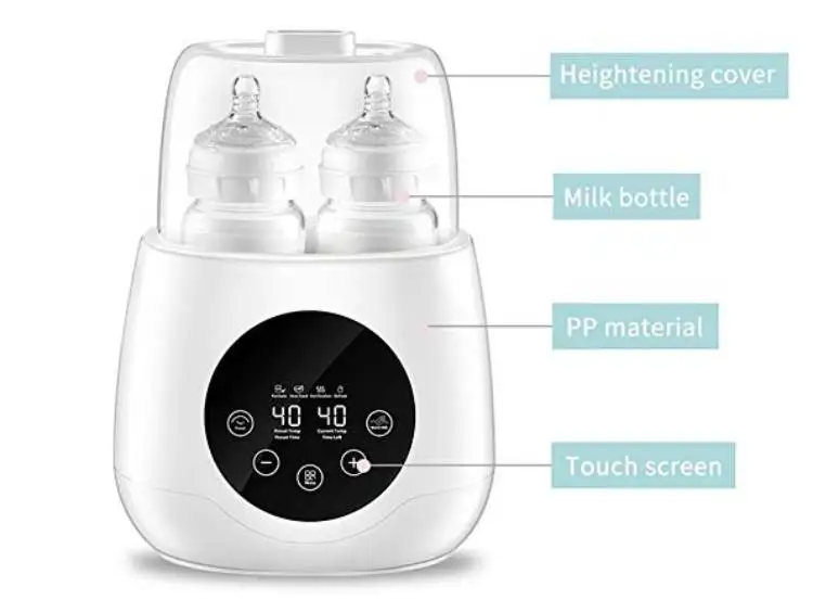 Eco-friendly electric baby milk feeding bottle warmer
