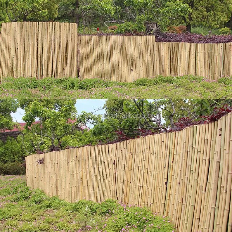 High Quality Artificial Colored Bamboo Garden Fence Buy Bamboo Cane