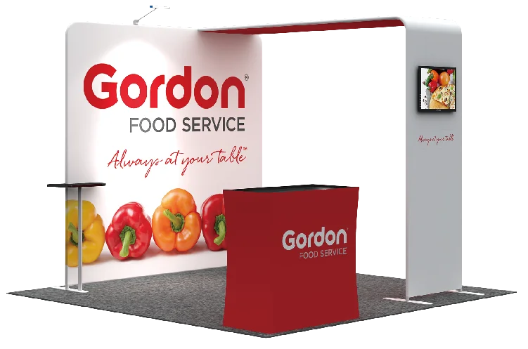 6x3 exhibition booth