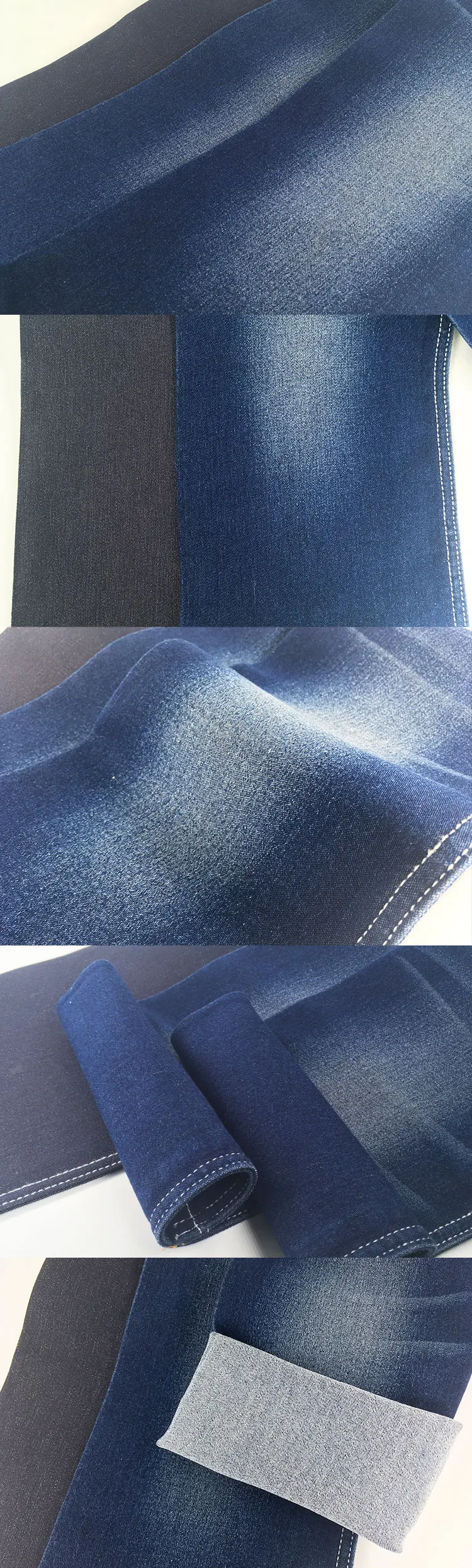 Satin Sateen Style Denim Factory Wholesale Used Cheap Price Denim Jeans