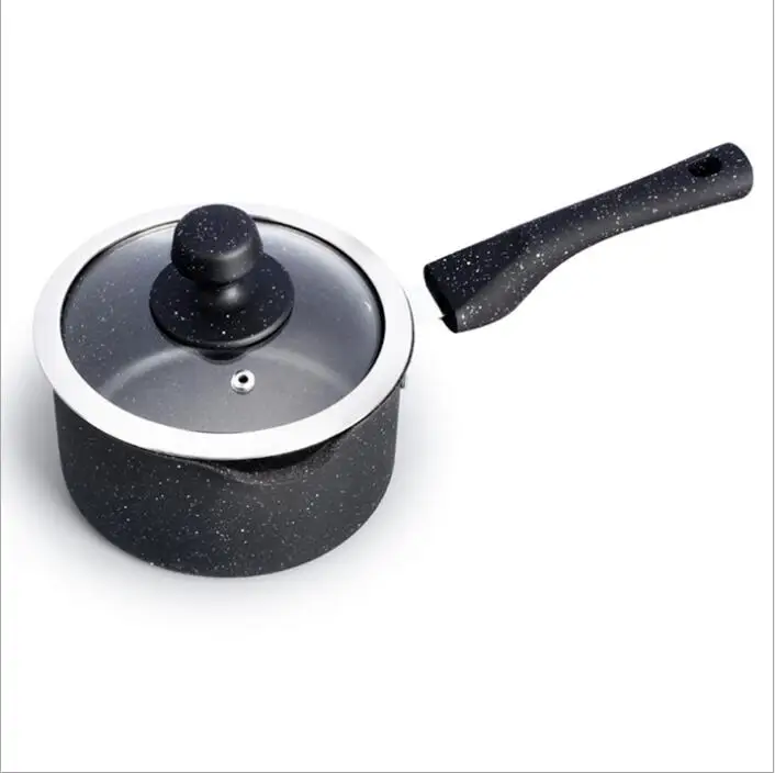 Aluminum Nonstick Marble Coating Grill Pan With Induction Cooker Beef