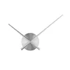 Minimalist Modern Long Hands Small Dial Slient DIY Metal Wall Clock