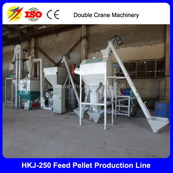 Small Scale Feed Pellet Processing Machines,Animal Feed Production Line