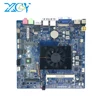 XCY 17x17cm ITX motherboard Onboard CPU Intel Celeron N2810 2.00GHz DDR3L Mini PCI-E mSATA VGA 6x USB WiFi 12V 5A