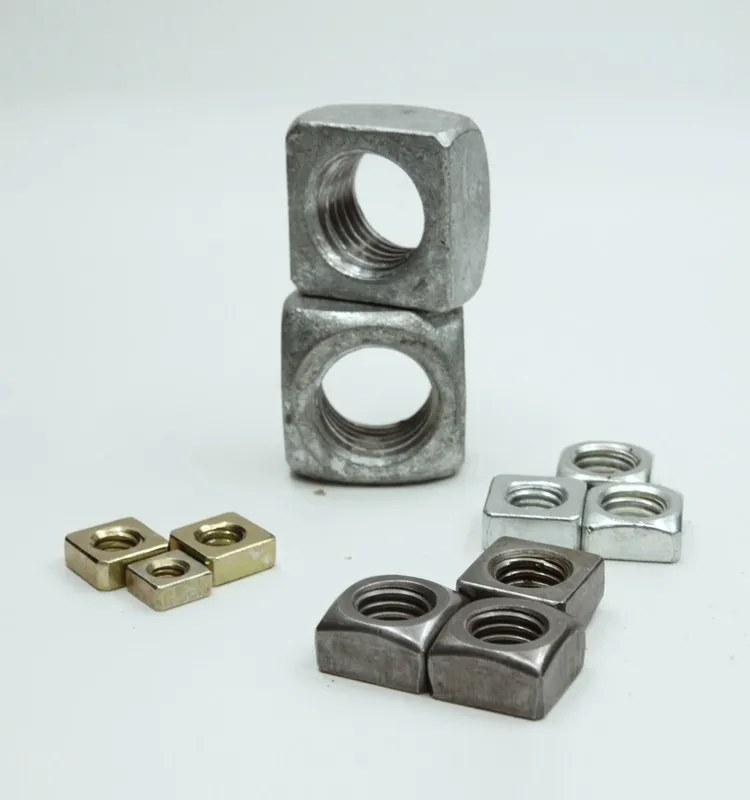 Square Nut M10 Stainless Steel, DIN 557 Square Nuts DIN 562 M6 M8