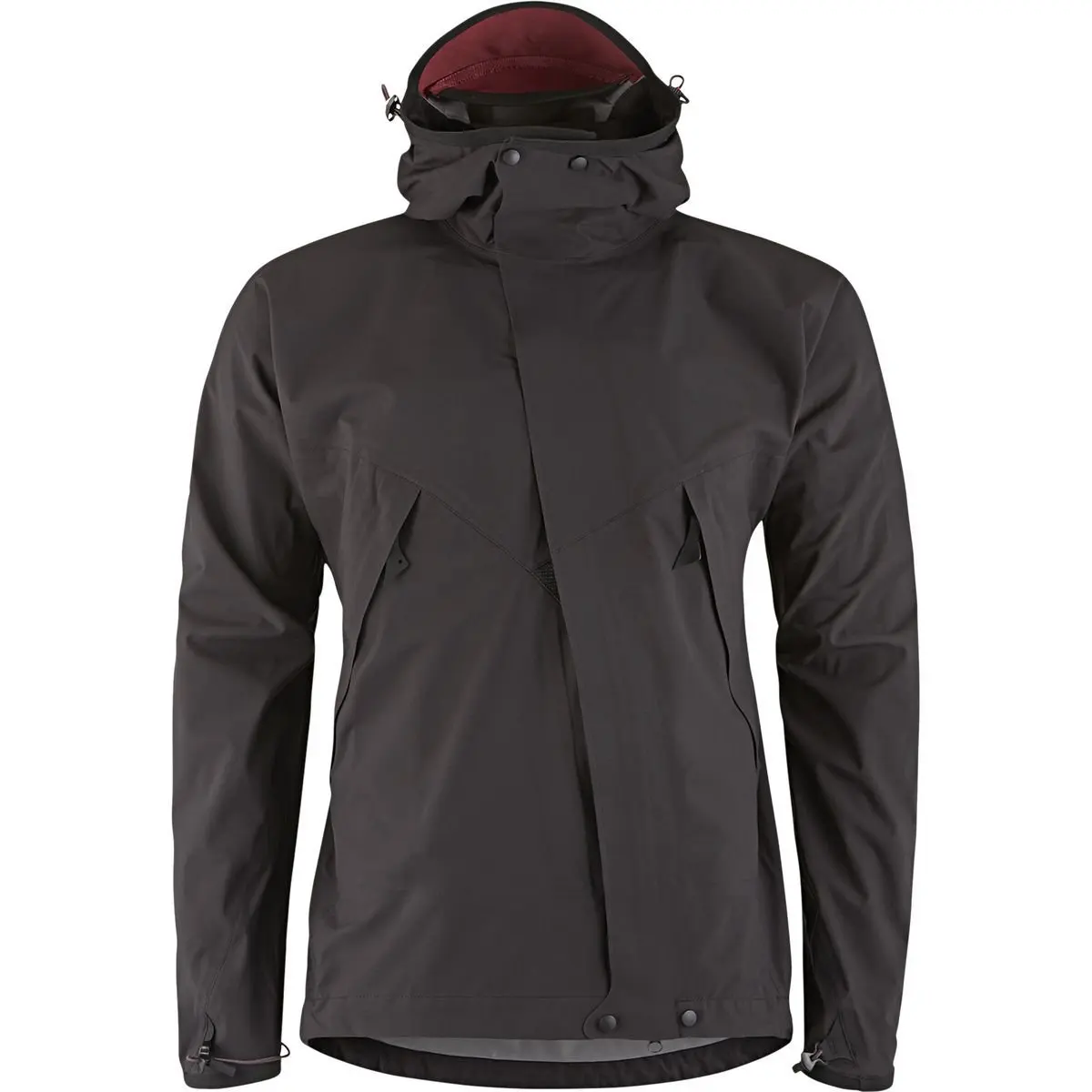 Marmot New Blue Ridge Fleece Jacket #8768 Mens Medium Black//Lava