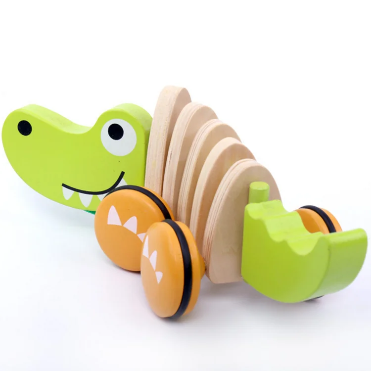 Wooden Pull Toys For 1 Year Old,Cute Wooden Push Toy For Toddler Buy
