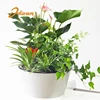 Hot selling biodegradable pp material giant flower pot,outdoor decorations big garden flower pot