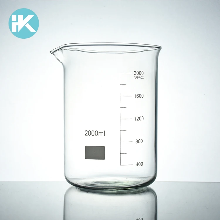 Huke Scientific Borosilicate Glass Beaker Heat Resistant Glass Beaker