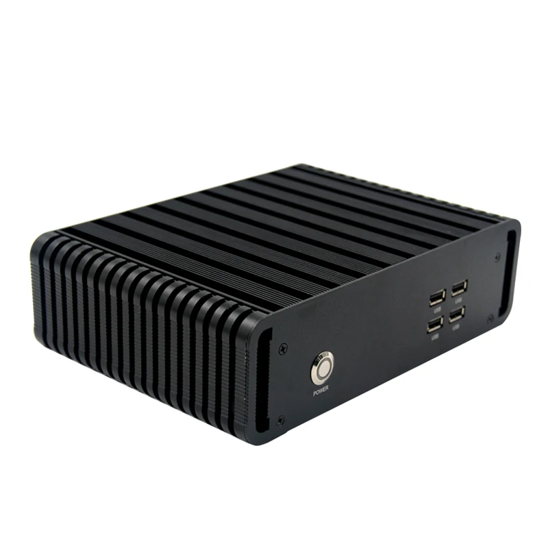 Factory Intel Barebone System Dual Core I3 I5 I7 Fanless 2 Gigabit