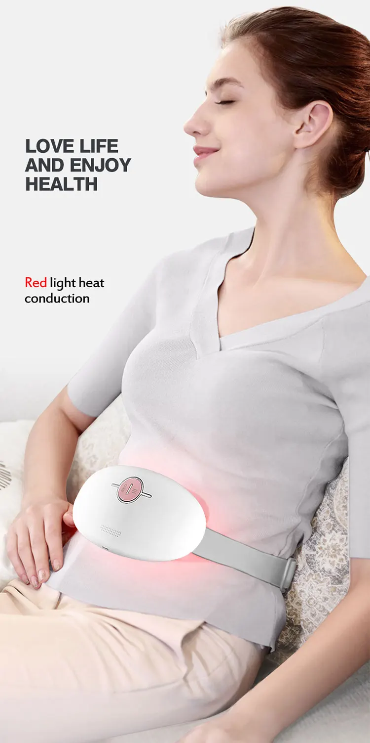 Rechargeable Wireless Electric Healthcare Vibration Massage Belt ...