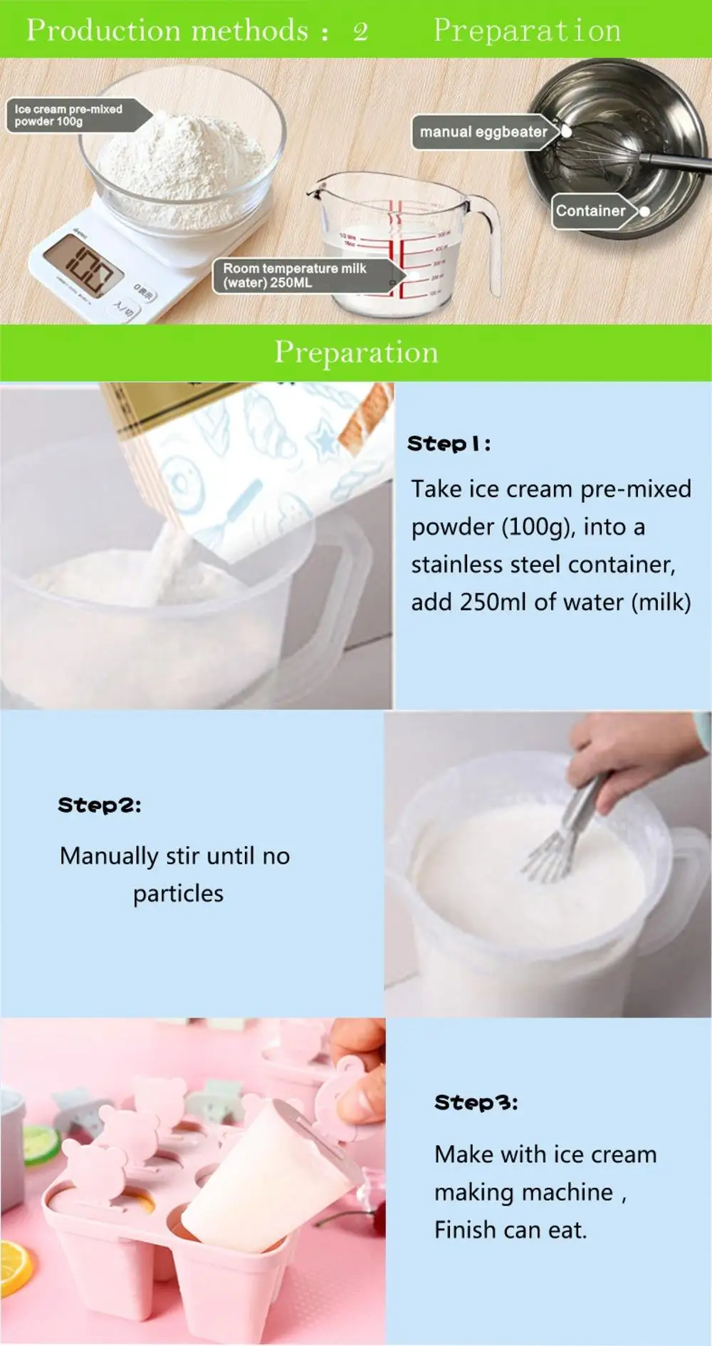 Soft Ice Cream Mix Powder So Good Cool To You Free Buy Soft Ice Cream