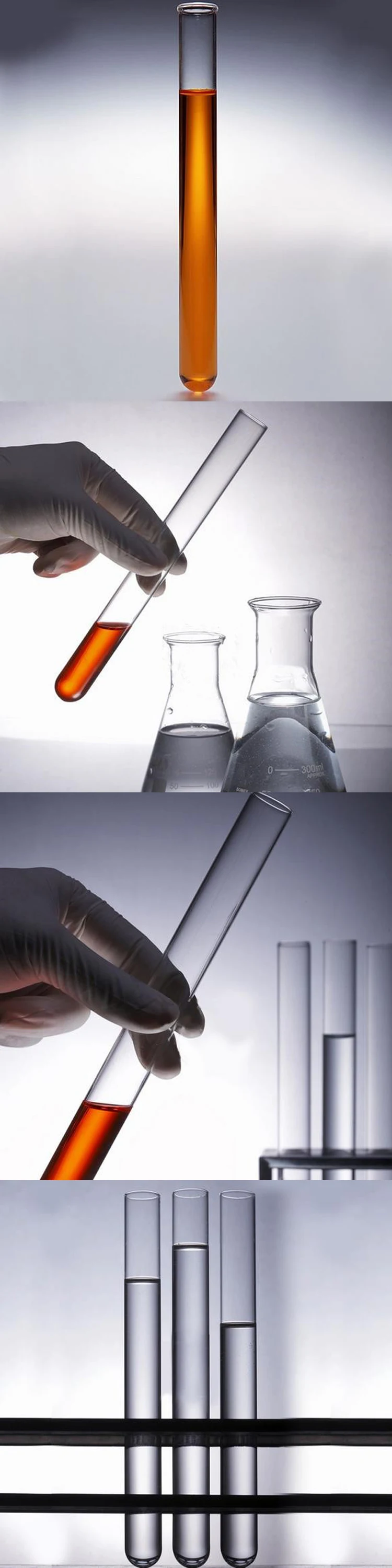 Factory direct custom quality clear round bottom plastic 12x75 test tube