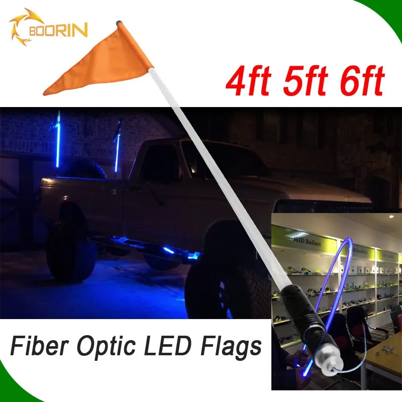 2017 Wholesale Quick Release Car Antenna Flags 4ft 5ft 6ft 12v 24v