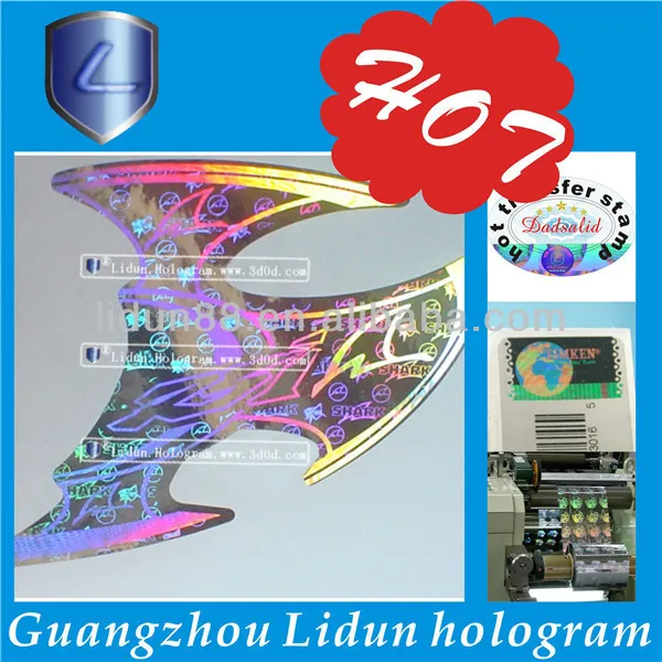 security hologram sticker holographic displays,3d hologram display