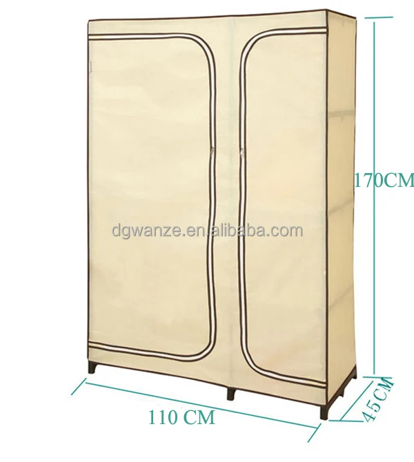 New Style Built In Bedroom Furniture Fiber Wardrobes Removable