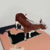 High end fashion ar/vr colorful 3d card art paper material educational card games with factory price