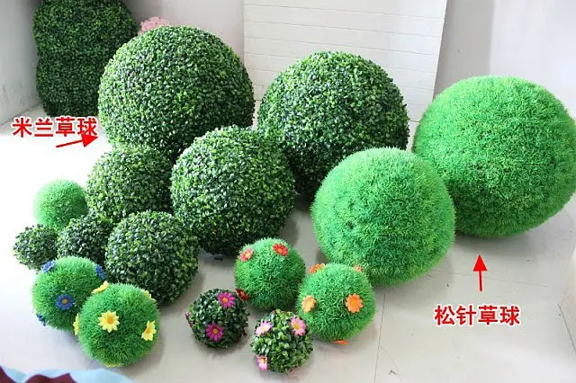 Outdoor Shops Artificial Topiary Boxwood Ball Plants - Buy Boxwood Ball