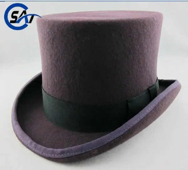 Men's Wool Felt Top Hats In Many Colors Buy Top Hat,Wool Felt Top Hats,Men's Wool Felt Top