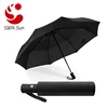 Super Strong Auto Open And Close 3 Folding Windproof Umbrella For Sale